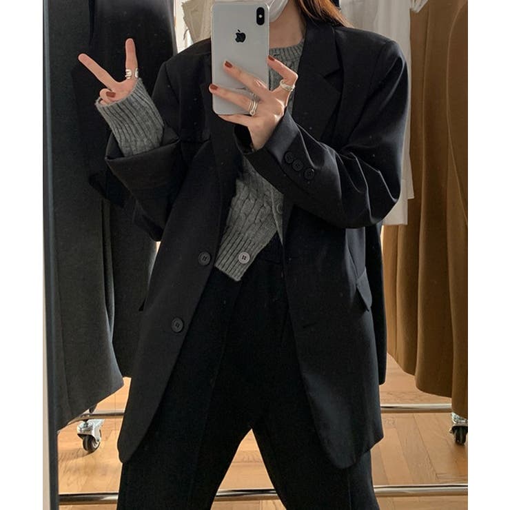 クルーネック ケーブル柄 コンパクト | レースレディース  | 詳細画像12 