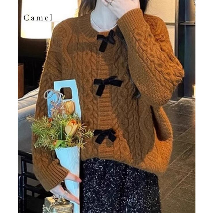 ビッグ リボン付き ケーブル | レースレディース  | 詳細画像8 