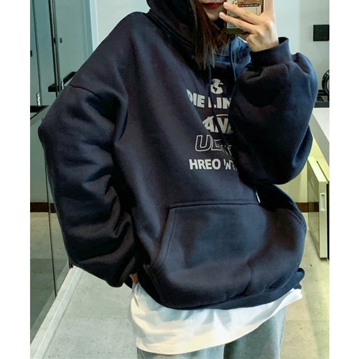 ビッグシルエット ロゴ付き 長袖 | レースレディース  | 詳細画像7 