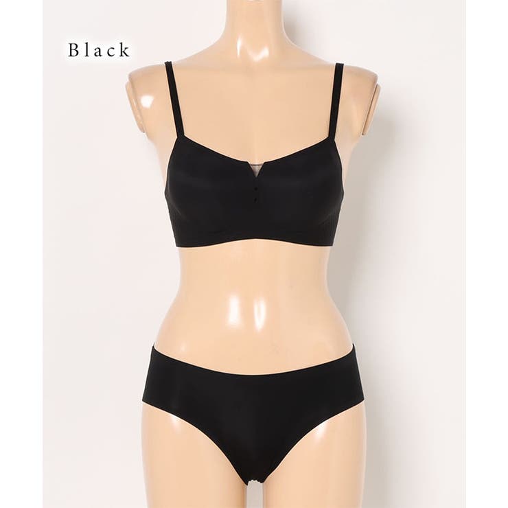 ソリッドカラー ノンワイヤー シームレス | レースレディース  | 詳細画像11 