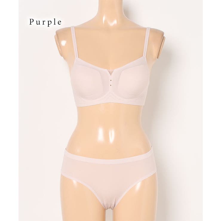 ソリッドカラー ノンワイヤー シームレス | レースレディース  | 詳細画像12 