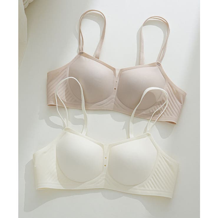 ソリッドカラー ノンワイヤー シームレス | レースレディース  | 詳細画像16 