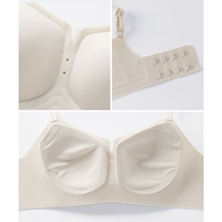 ソリッドカラー ノンワイヤー シームレス | レースレディース  | 詳細画像17 