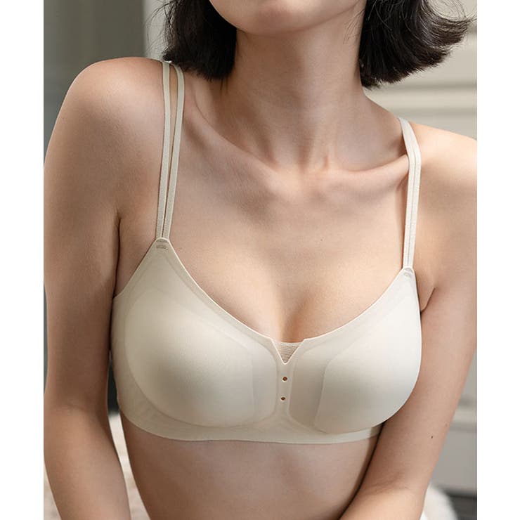 ソリッドカラー ノンワイヤー シームレス | レースレディース  | 詳細画像9 