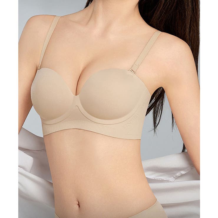 ソリッドカラー ノンワイヤー シームレス | レースレディース  | 詳細画像10 