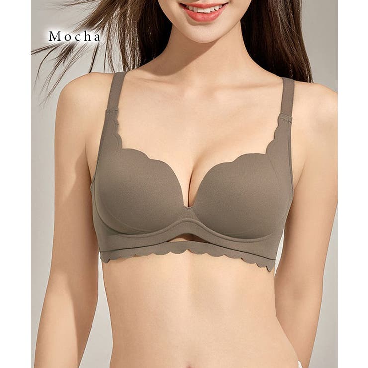 【2点セット】ソリッドカラー カットアウト スカラップ | レースレディース  | 詳細画像8 