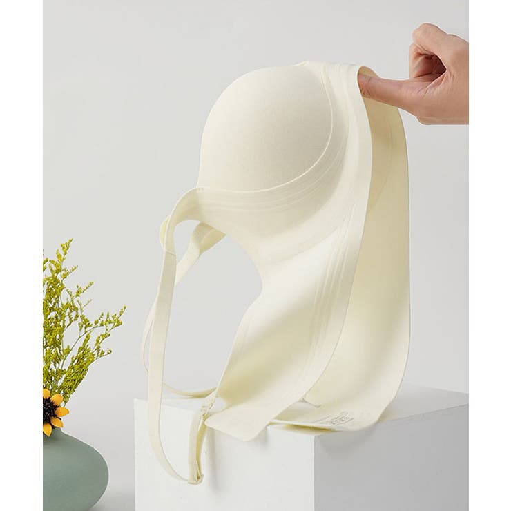 ソリッドカラー 脇高 ノンワイヤー | レースレディース  | 詳細画像17 