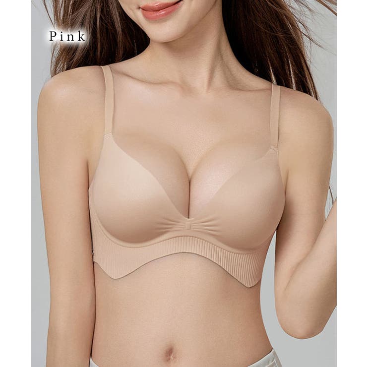 ソリッドカラー シームレス ノンワイヤー | レースレディース  | 詳細画像10 