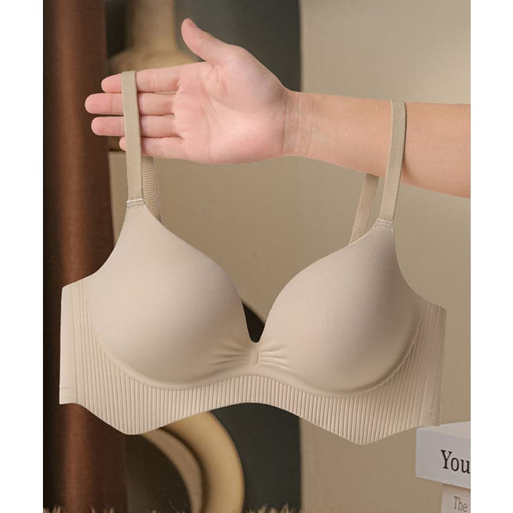 ソリッドカラー シームレス ノンワイヤー | レースレディース  | 詳細画像18 