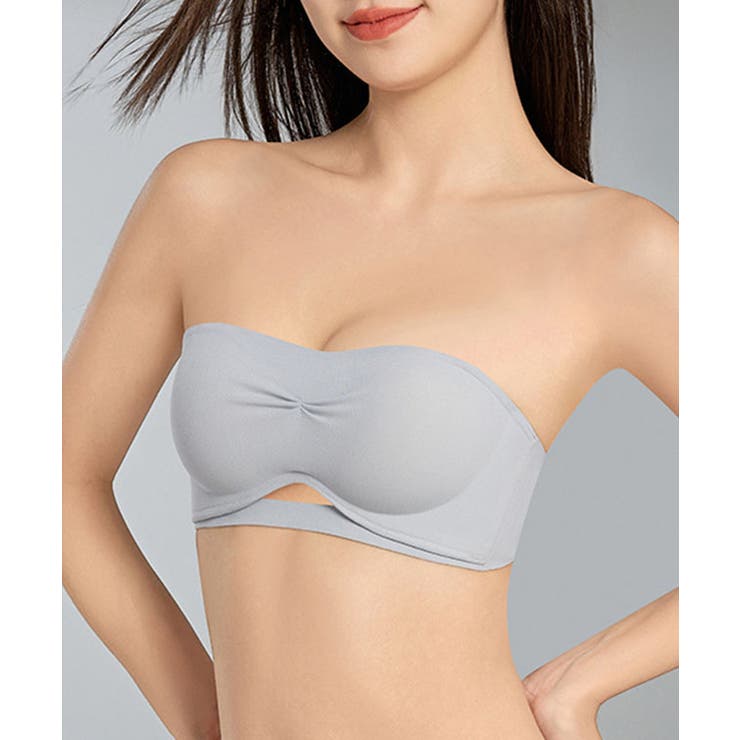 2WAY ストラップレス ソリッドカラー | レースレディース  | 詳細画像9 