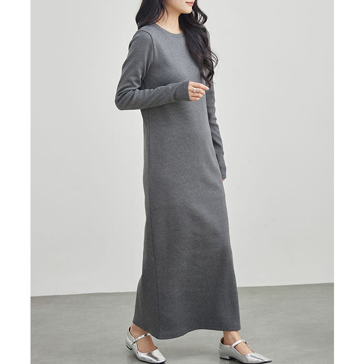 バックスリット マキシ丈 長袖 | レースレディース  | 詳細画像13 