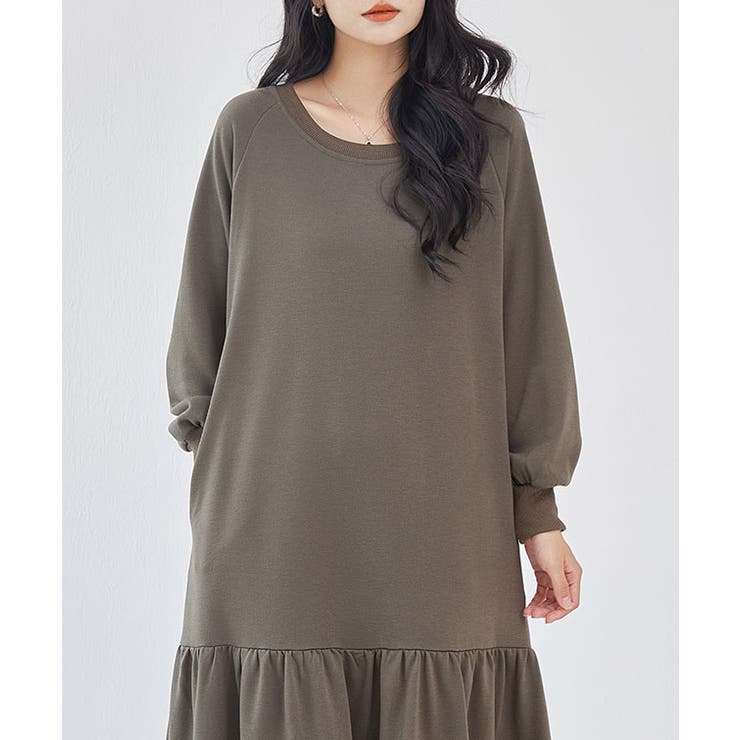 ラウンドネック ティアード 長袖 | レースレディース  | 詳細画像13 