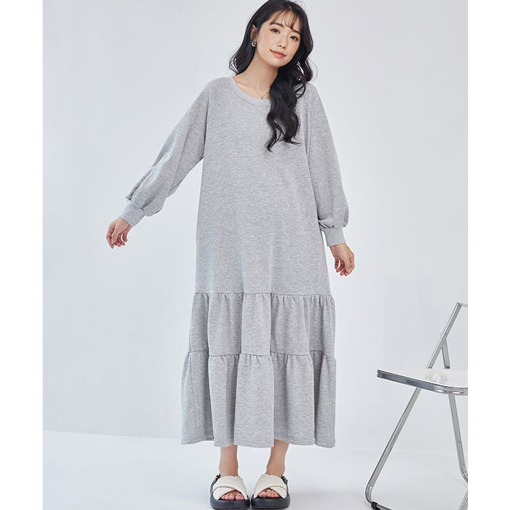 ラウンドネック ティアード 長袖 | レースレディース  | 詳細画像16 