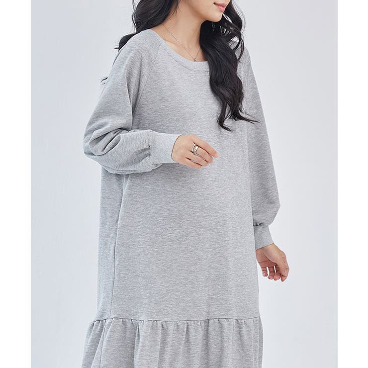 ラウンドネック ティアード 長袖 | レースレディース  | 詳細画像17 