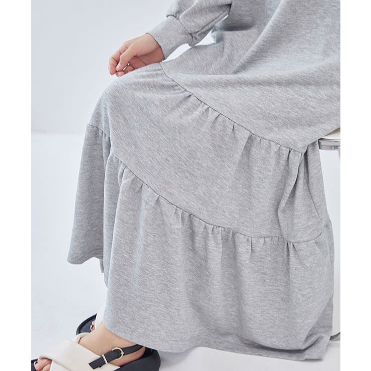 ラウンドネック ティアード 長袖 | レースレディース  | 詳細画像20 