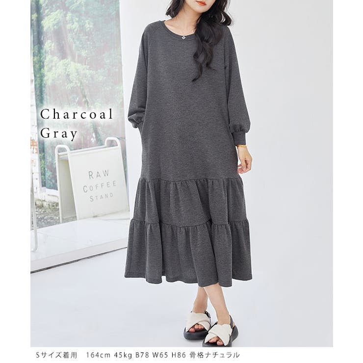 ラウンドネック ティアード 長袖 | レースレディース  | 詳細画像7 