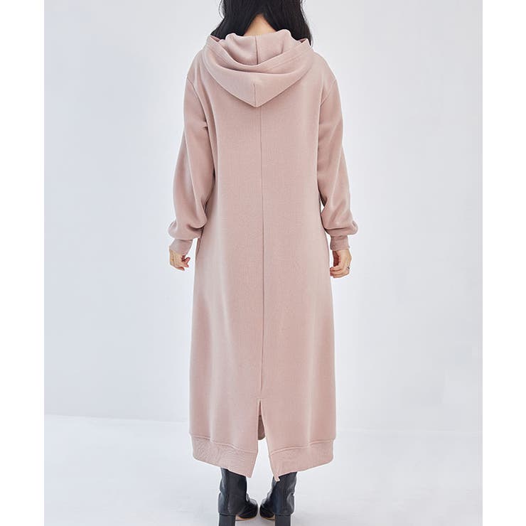 裏起毛 ハーフジップ フーデット | レースレディース  | 詳細画像16 