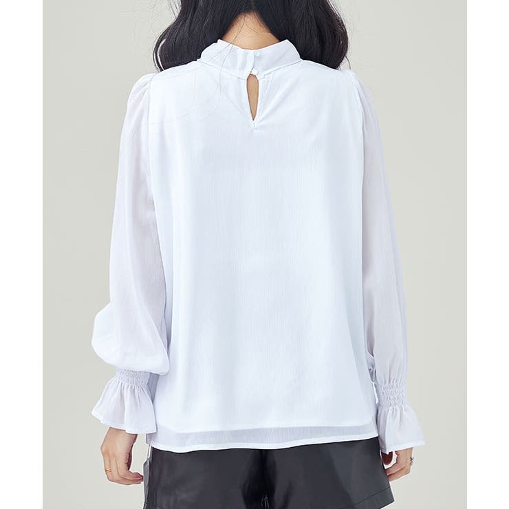 ボウタイ付き キャンディ袖 長袖 | レースレディース  | 詳細画像17 