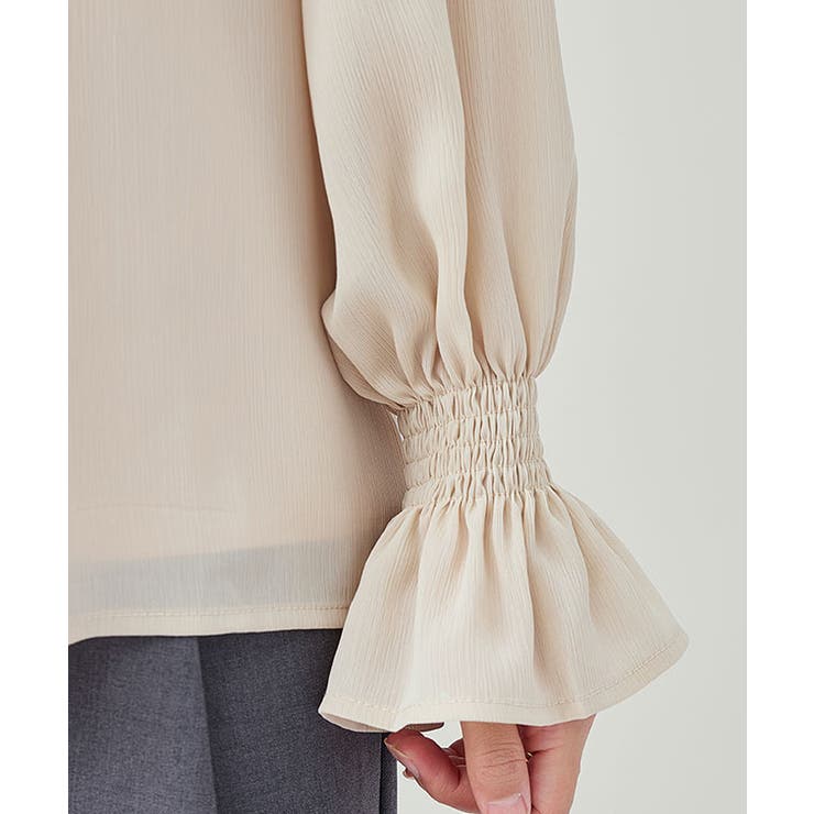 ボウタイ付き キャンディ袖 長袖 | レースレディース  | 詳細画像20 