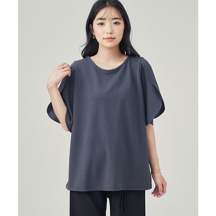 ソリッドカラー フレア 半袖 | レースレディース  | 詳細画像9 