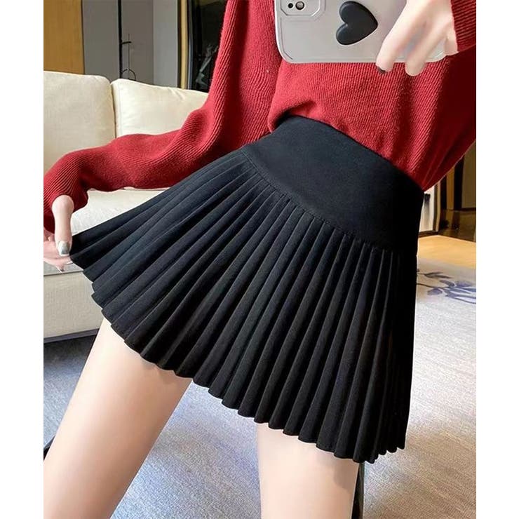 ハイウエスト 切り替え プリーツ | レースレディース  | 詳細画像5 