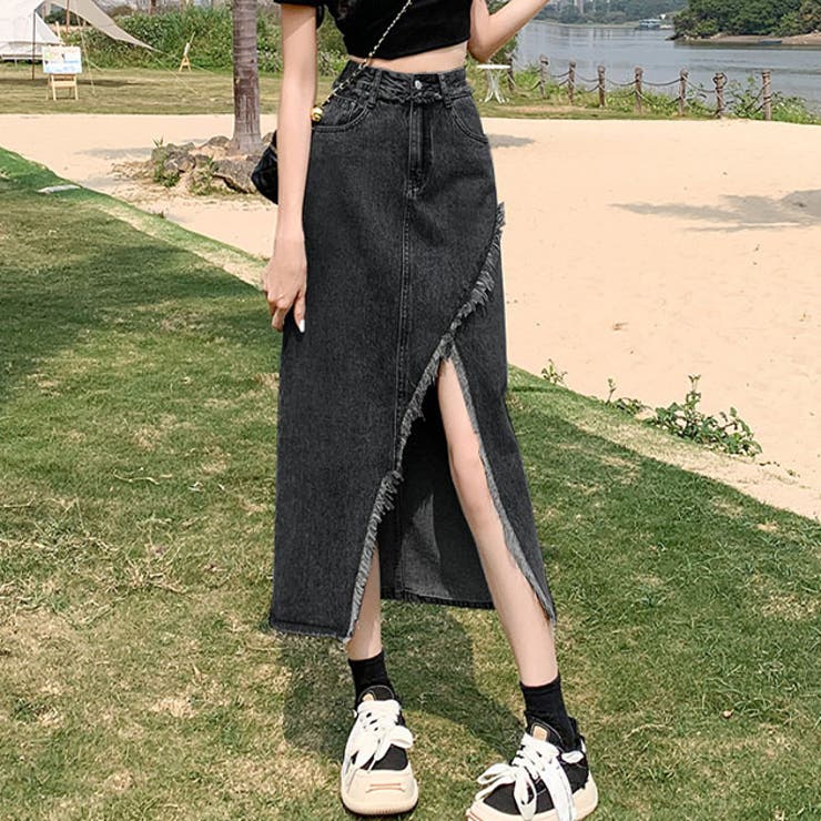 ハイウエスト フリンジ スリット | レースレディース  | 詳細画像1 