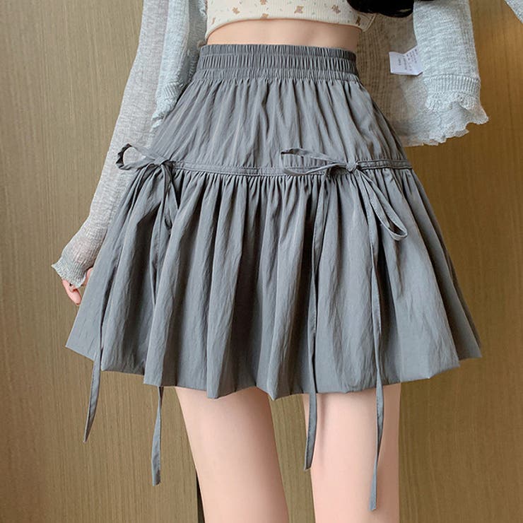 ギャザーリボン ティアード フレア | レースレディース  | 詳細画像1 