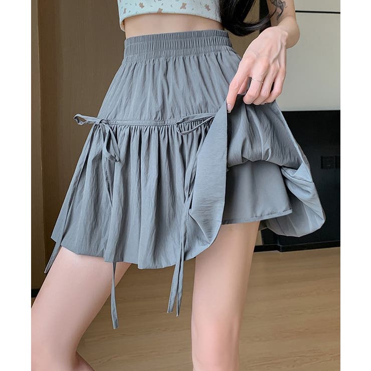 ギャザーリボン ティアード フレア | レースレディース  | 詳細画像10 