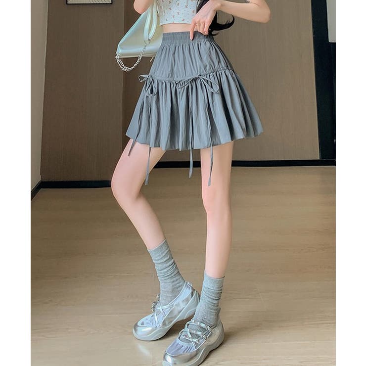 ギャザーリボン ティアード フレア | レースレディース  | 詳細画像11 