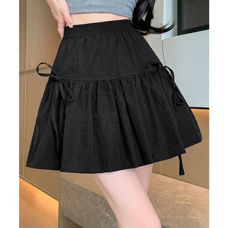 ギャザーリボン ティアード フレア | レースレディース  | 詳細画像5 