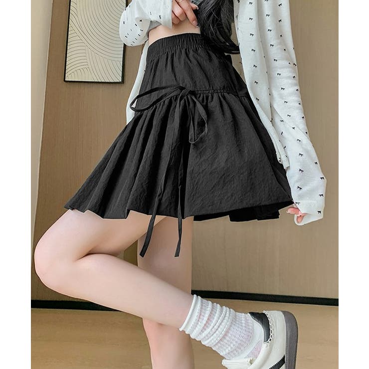 ギャザーリボン ティアード フレア | レースレディース  | 詳細画像6 