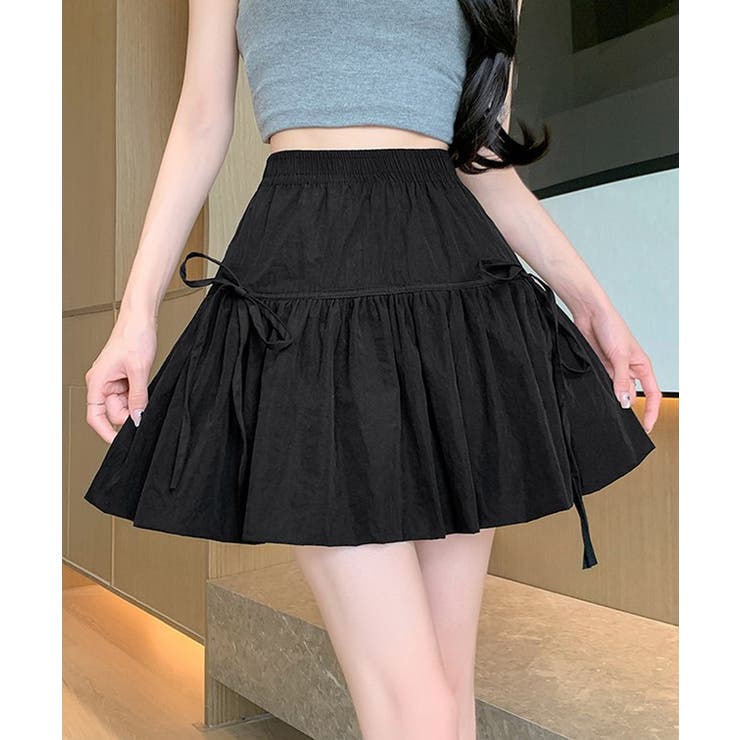 ギャザーリボン ティアード フレア | レースレディース  | 詳細画像8 