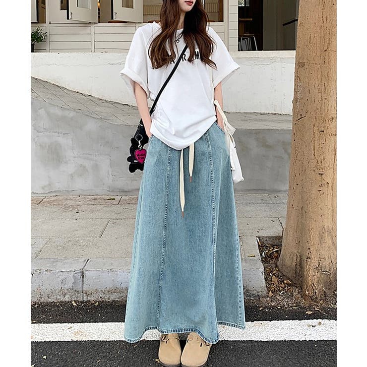 切替 フレア デニム | レースレディース  | 詳細画像5 