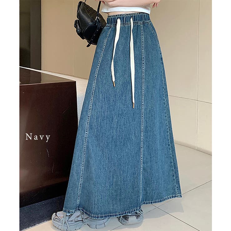 切替 フレア デニム | レースレディース  | 詳細画像9 