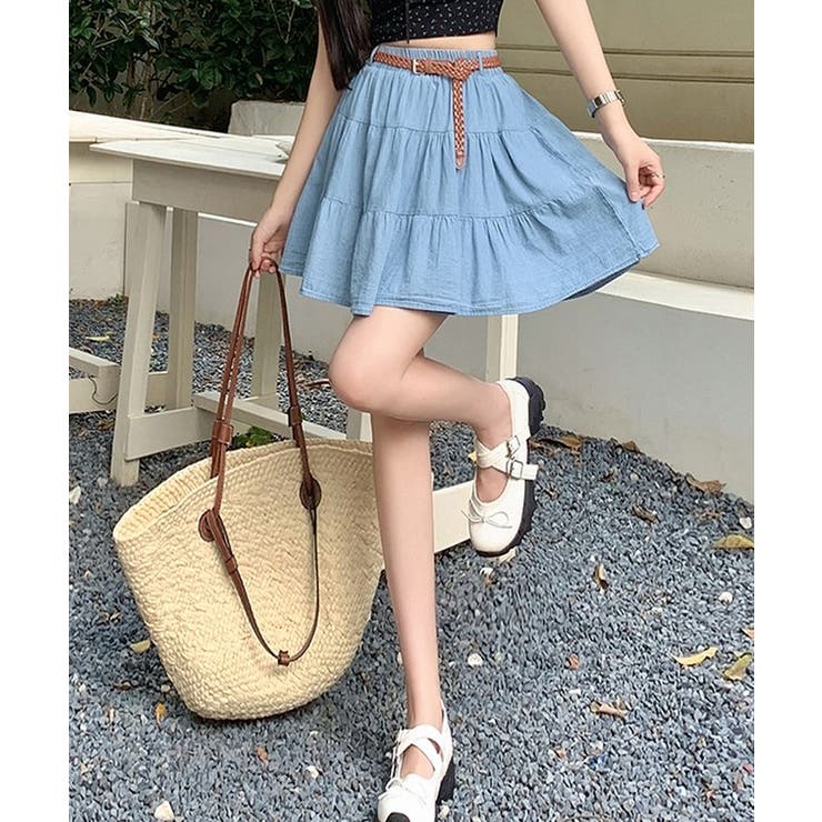 ベルト付き ティアード ギャザー | レースレディース  | 詳細画像5 