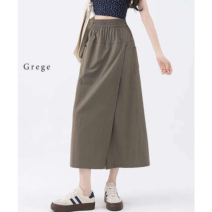 ラップ風 サイドポケット ハイウエスト | レースレディース  | 詳細画像11 