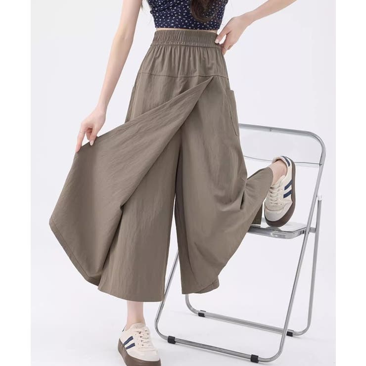 ラップ風 サイドポケット ハイウエスト | レースレディース  | 詳細画像13 