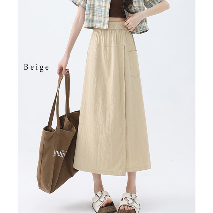 ラップ風 サイドポケット ハイウエスト | レースレディース  | 詳細画像14 