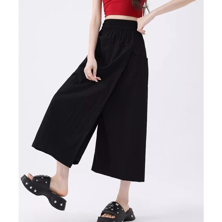 ラップ風 サイドポケット ハイウエスト | レースレディース  | 詳細画像6 