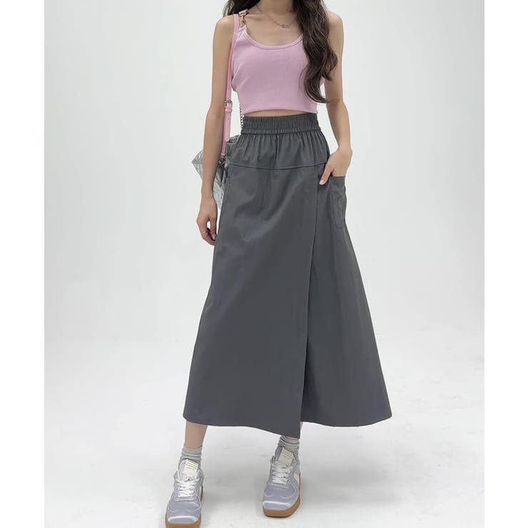 ラップ風 サイドポケット ハイウエスト | レースレディース  | 詳細画像8 