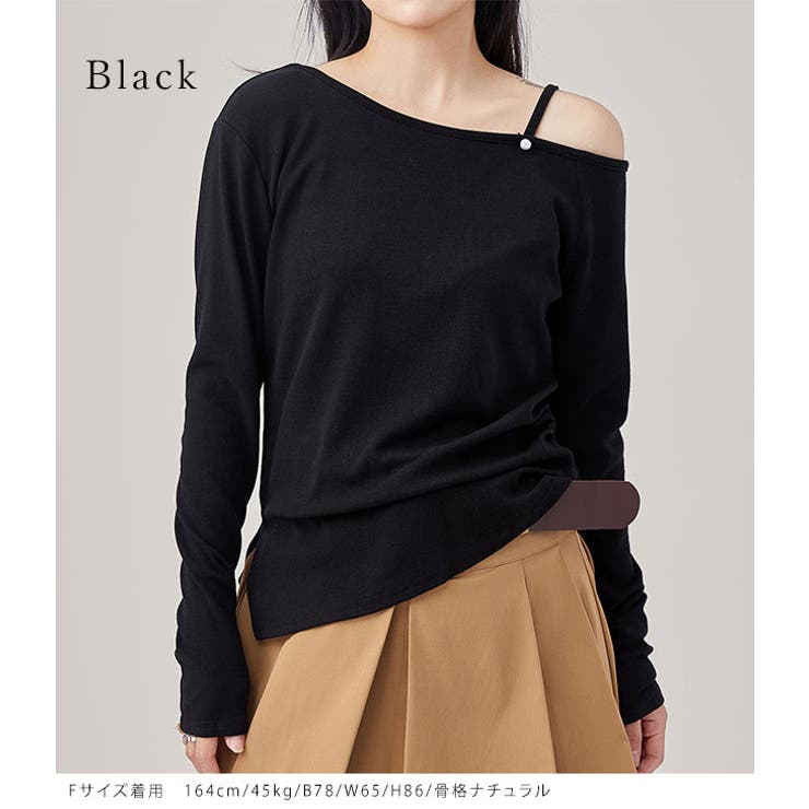 パール アシンメトリー サイドギャザー | レースレディース  | 詳細画像3 