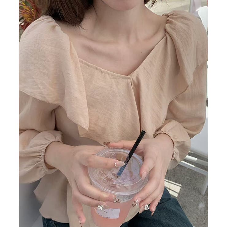 ボリューム ラッフルカラー ペプラム | レースレディース  | 詳細画像11 