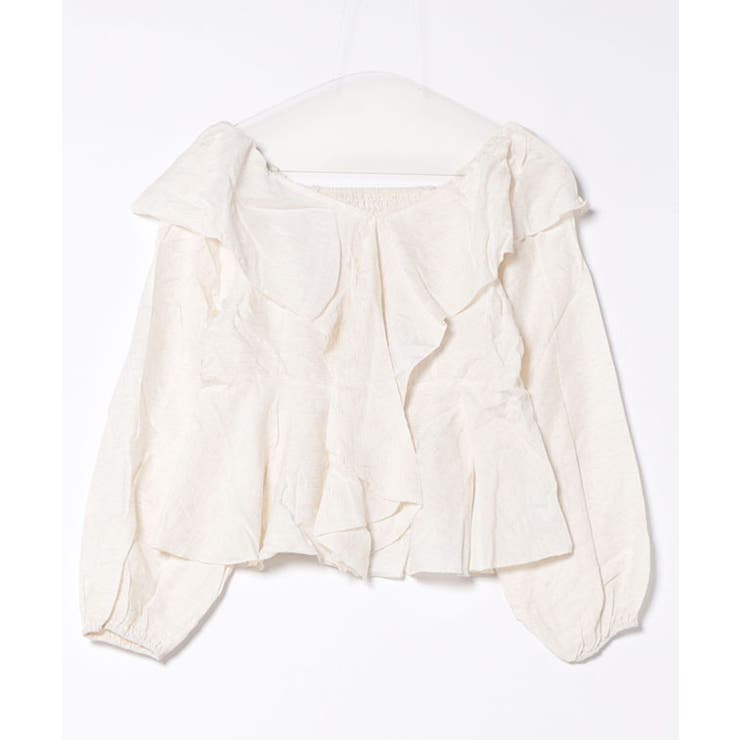 ボリューム ラッフルカラー ペプラム | レースレディース  | 詳細画像5 