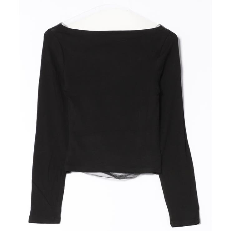 シアー ドレープ オープンショルダー | レースレディース  | 詳細画像12 