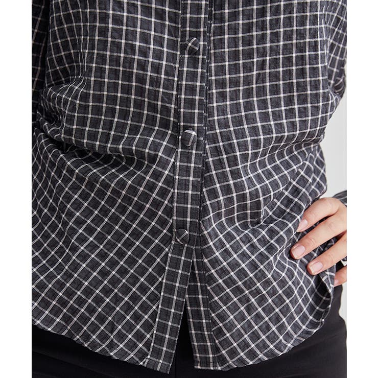 チェック柄 オフショル フリル | レースレディース  | 詳細画像14 