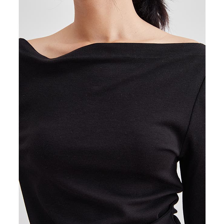 ドレープ ワンショルダー ベルト付き | レースレディース  | 詳細画像14 