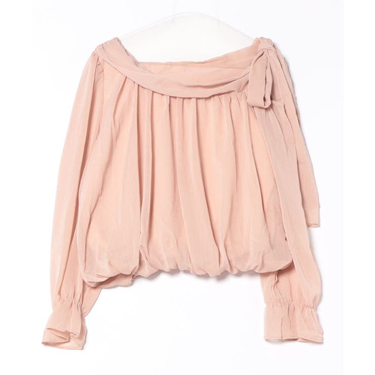 シフォン ワンショルダー リボン | レースレディース  | 詳細画像12 