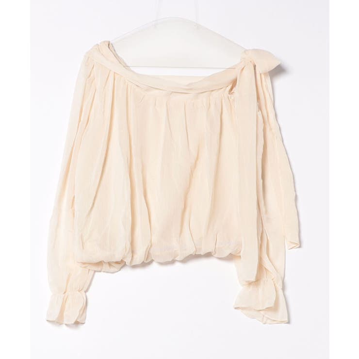 シフォン ワンショルダー リボン | レースレディース  | 詳細画像7 