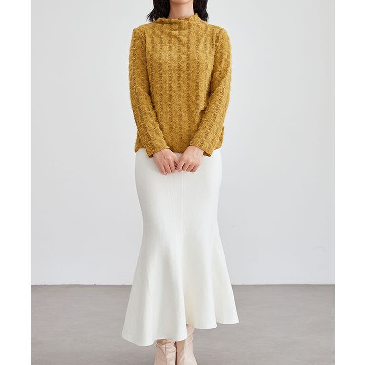 3D チェック柄 モヘア | レースレディース  | 詳細画像15 