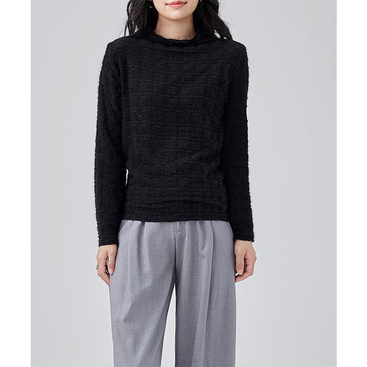 3D チェック柄 モヘア | レースレディース  | 詳細画像5 